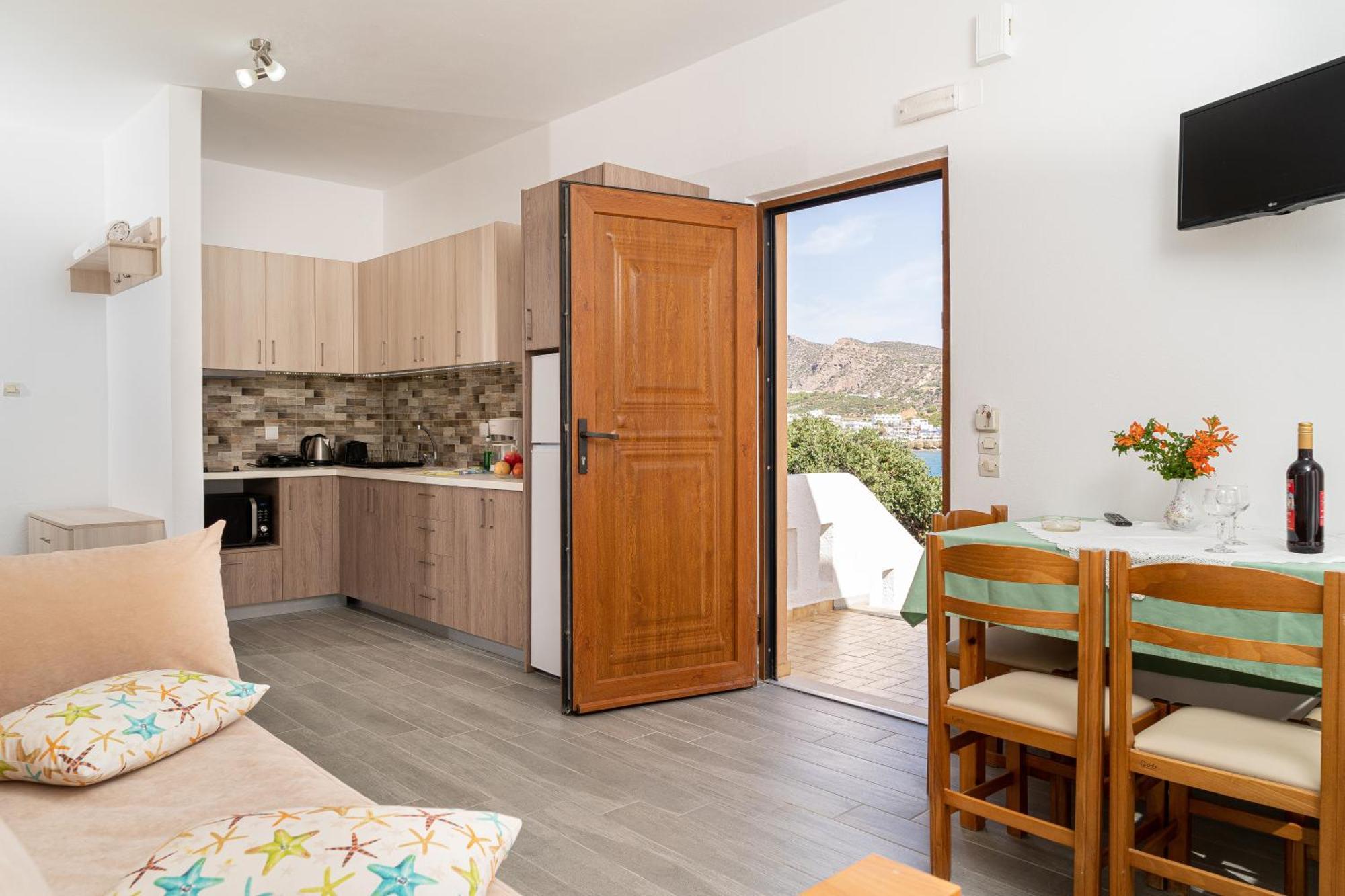Akrotiri Apartments Makriyialós Ngoại thất bức ảnh