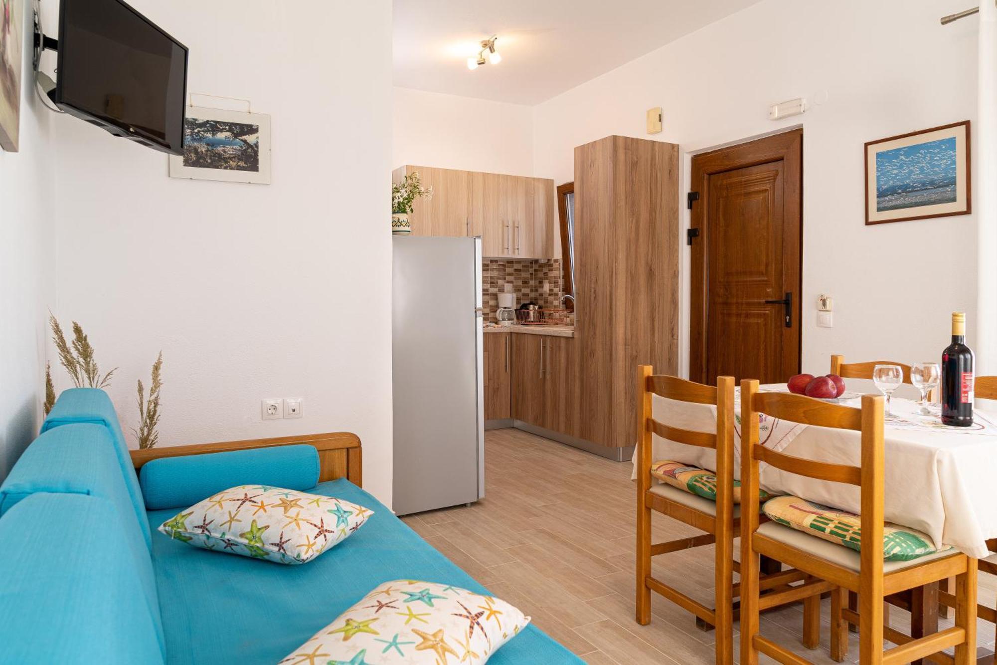 Akrotiri Apartments Makriyialós Ngoại thất bức ảnh