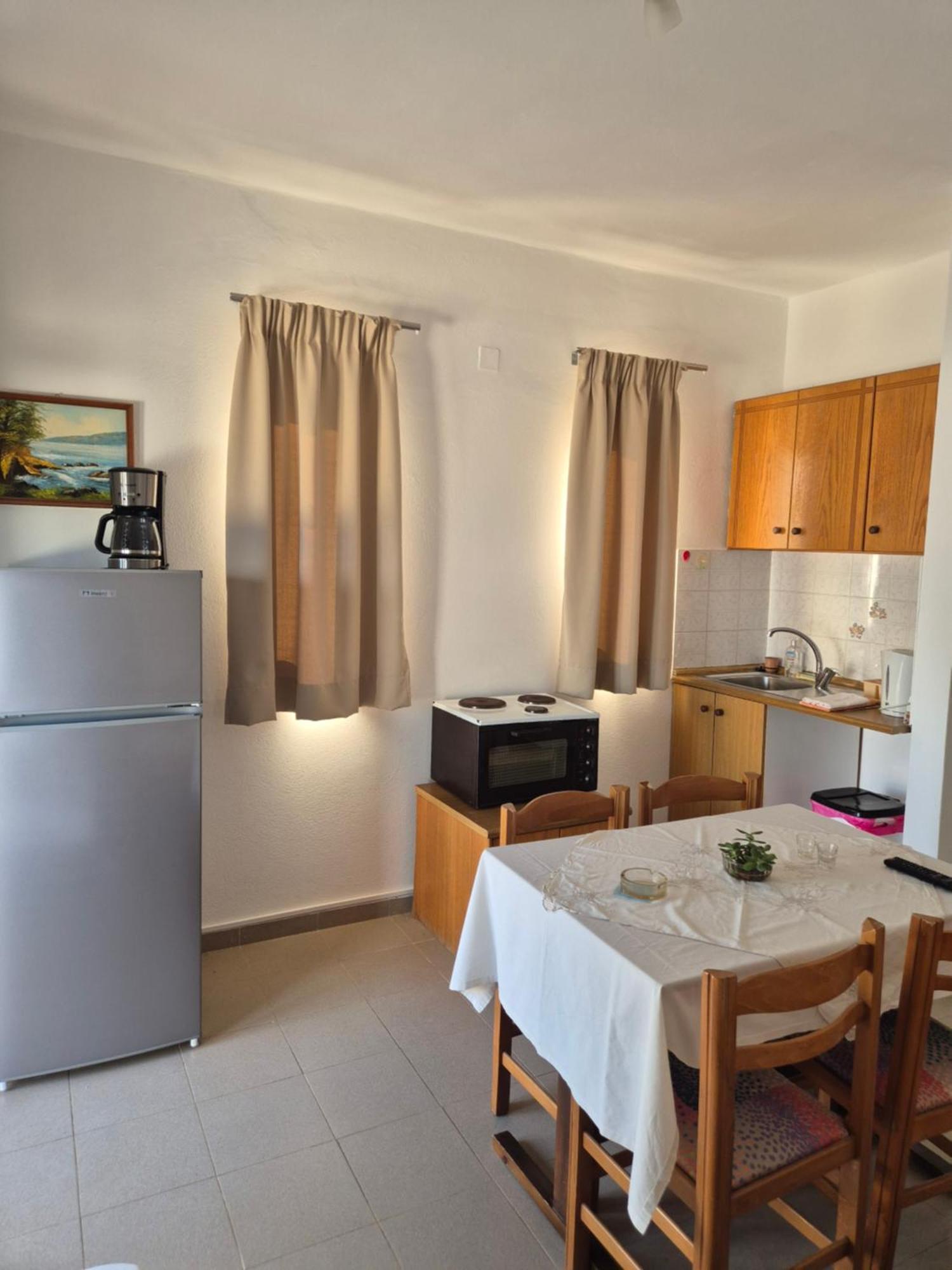 Akrotiri Apartments Makriyialós Ngoại thất bức ảnh