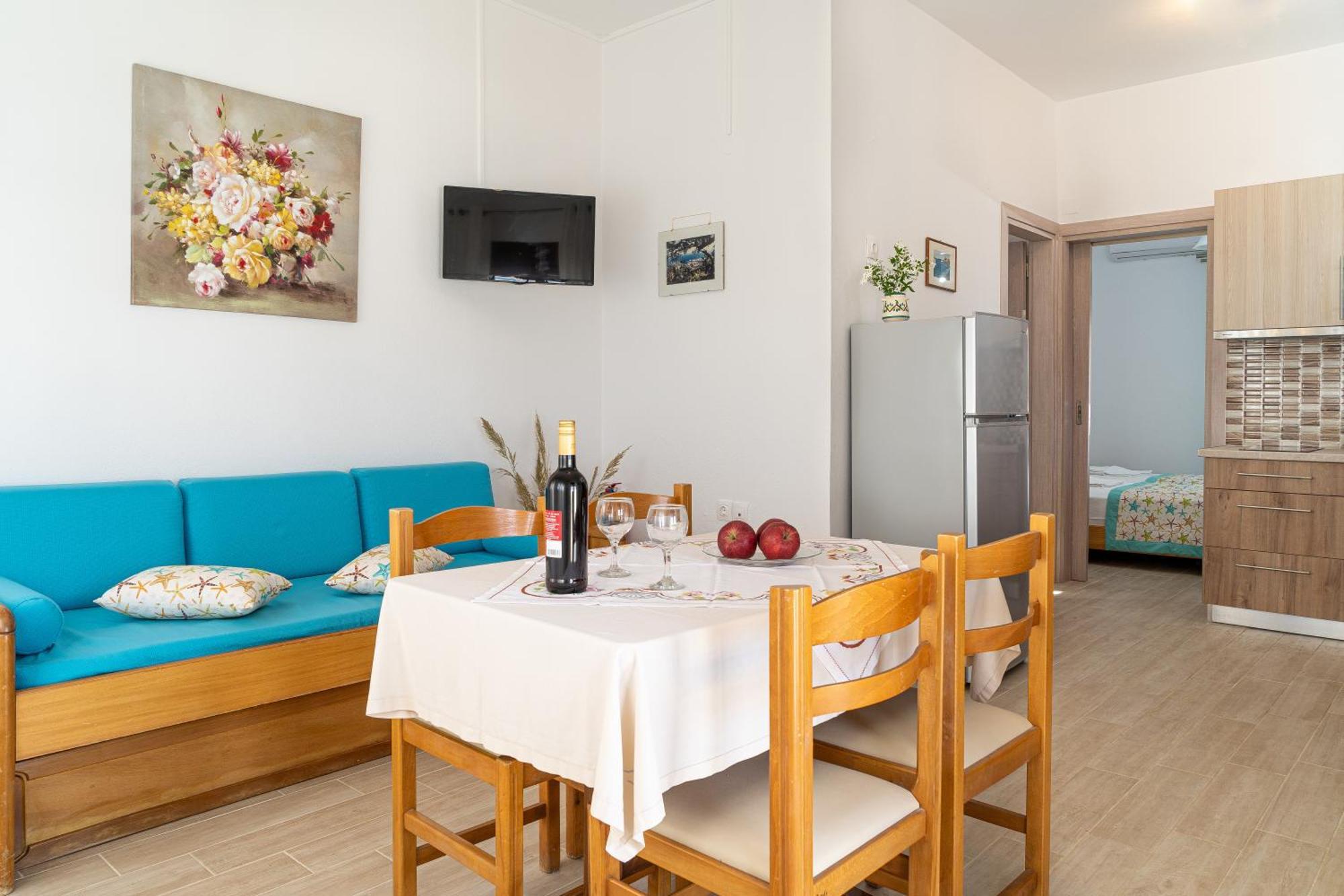Akrotiri Apartments Makriyialós Ngoại thất bức ảnh